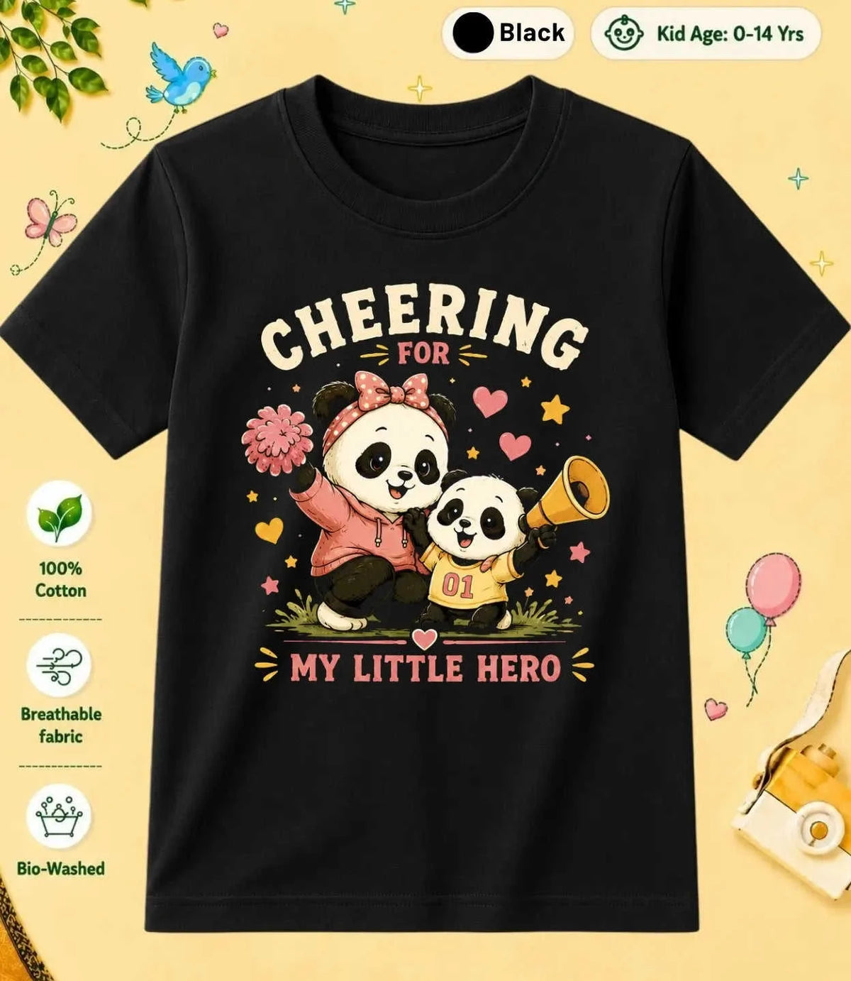 MOM - DAD World Kid Cotton Tee Swiftsoul