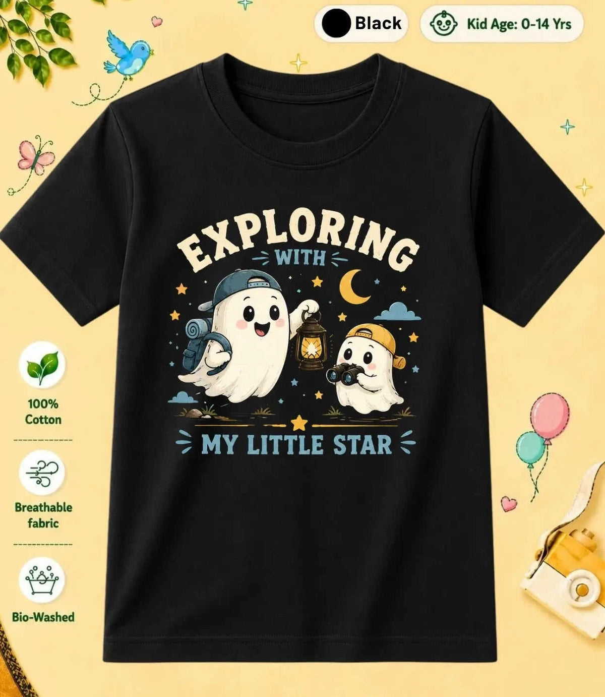 MOM - DAD World Kid Cotton Tee Swiftsoul