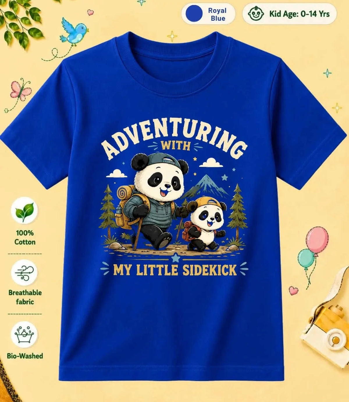 MOM - DAD World Kid Cotton Tee Swiftsoul