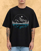 Mountain Reflection Cotton Tshirt Billien LLC 
