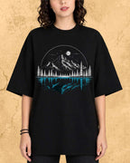 Mountain Reflection Cotton Tshirt Swiftsoul 