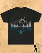 Mountain Reflection Cotton Tshirt Swiftsoul 
