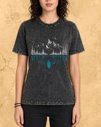 Mountain Reflection Cotton Tshirt Swiftsoul 