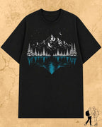 Mountain Reflection Cotton Tshirt Swiftsoul 
