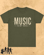 Music Cotton Tshirt Swiftsoul 