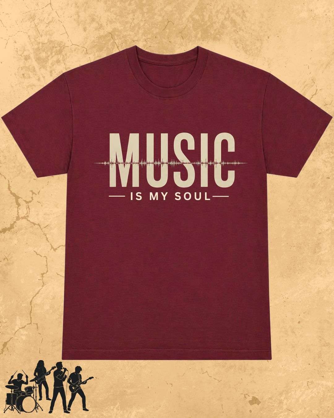 Music Cotton Tshirt Swiftsoul 