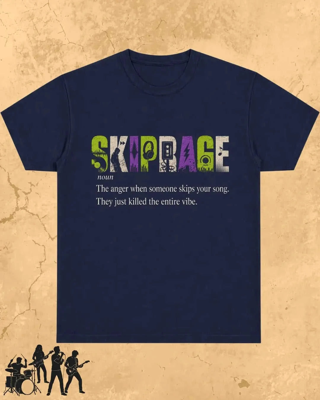 Music Dictionary Cotton Tshirt Swiftsoul