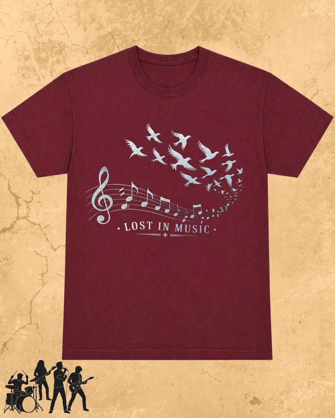Music Freedom Cotton Tshirt Billien LLC 