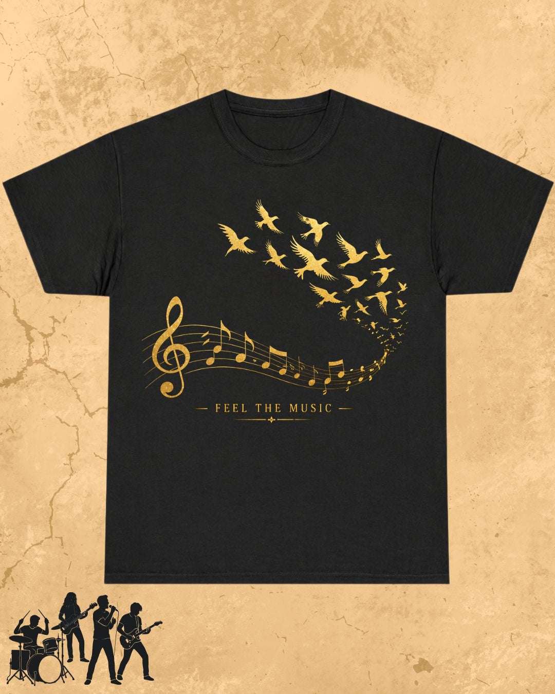 Music Freedom Cotton Tshirt Billien LLC 