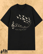 Music Freedom Cotton Tshirt Billien LLC 