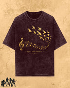 Music Freedom Cotton Tshirt Billien LLC 