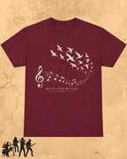 Music Freedom Cotton Tshirt Swiftsoul