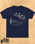 Music Freedom Cotton Tshirt Swiftsoul