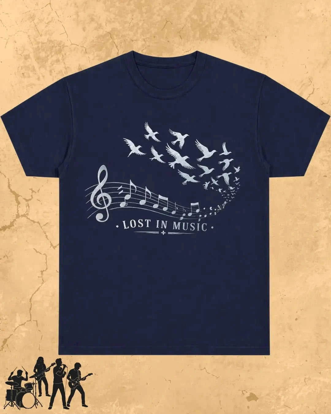 Music Freedom Cotton Tshirt Swiftsoul
