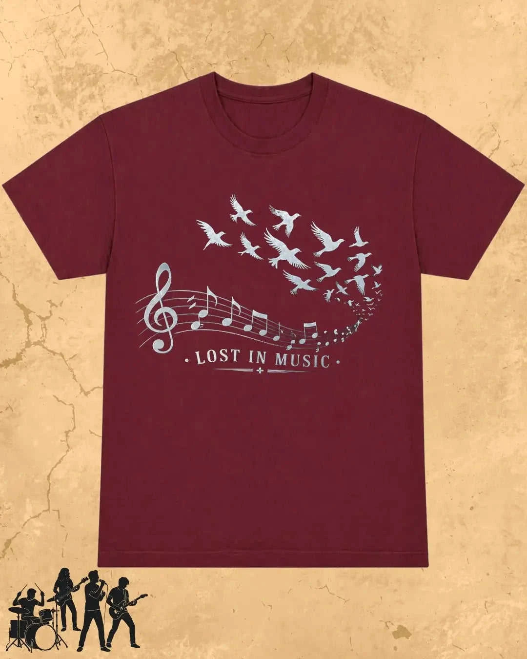 Music Freedom Cotton Tshirt Swiftsoul