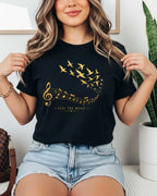 Music Freedom Cotton Tshirt Swiftsoul