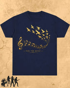 Music Freedom Cotton Tshirt Swiftsoul
