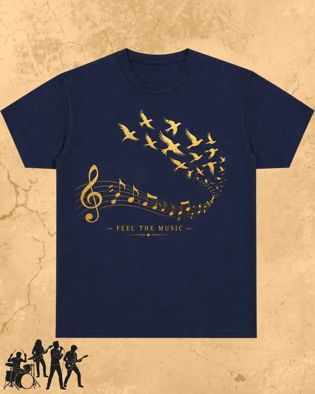 Music Freedom Cotton Tshirt Swiftsoul