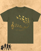 Music Freedom Cotton Tshirt Swiftsoul