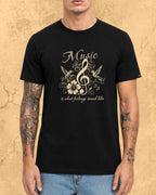 Music Is What Feelings Sound Like Cotton Tshirt Swiftsoul