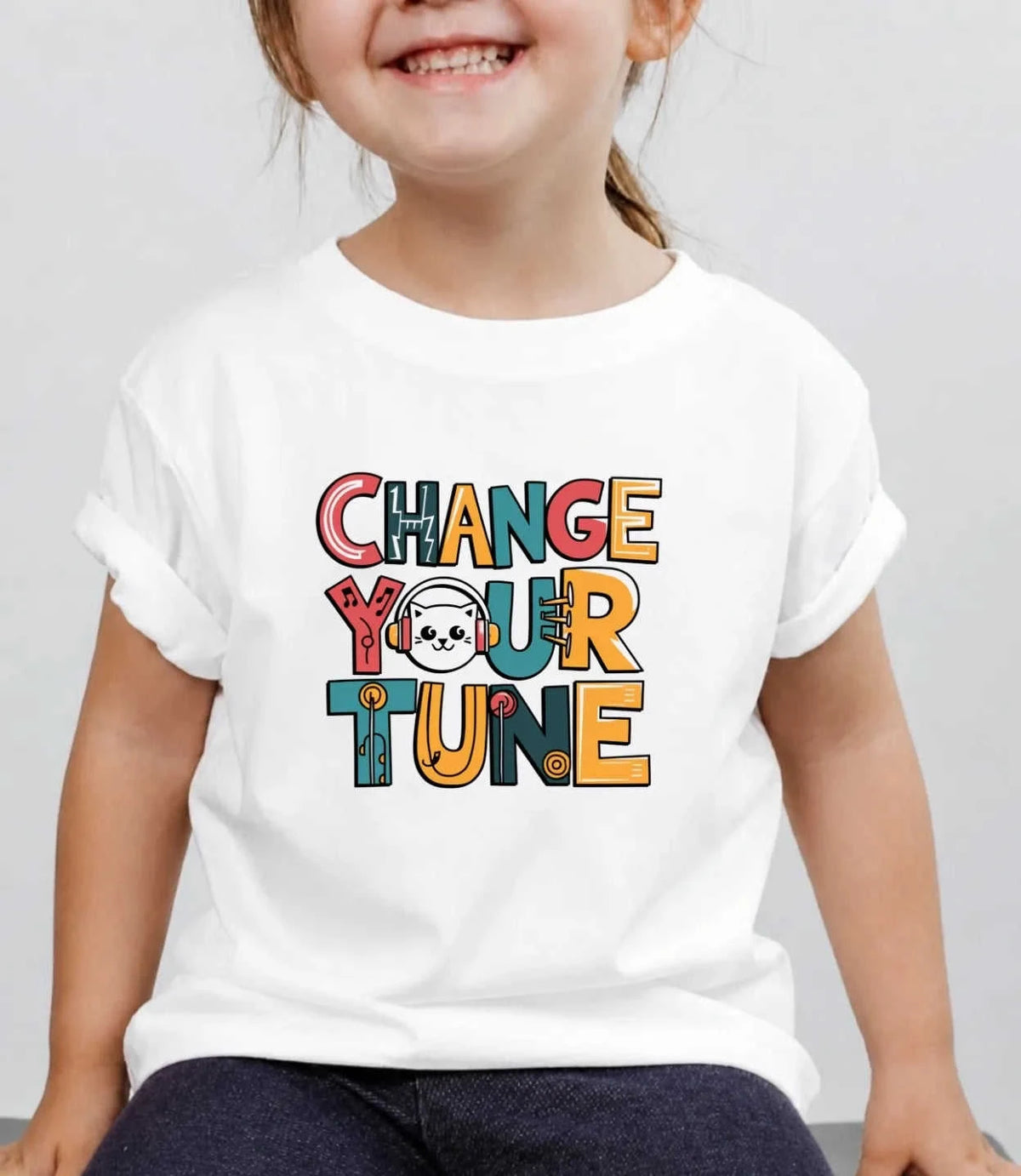 Music Kid Cotton Tee Swiftsoul
