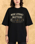 Music Literacy Matters Cotton T-Shirt Billien LLC 