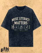 Music Literacy Matters Cotton T-Shirt