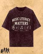 Music Literacy Matters Cotton T-Shirt