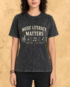 Music Literacy Matters Cotton T-Shirt Billien LLC 