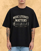 Music Literacy Matters Cotton T-Shirt Billien LLC 