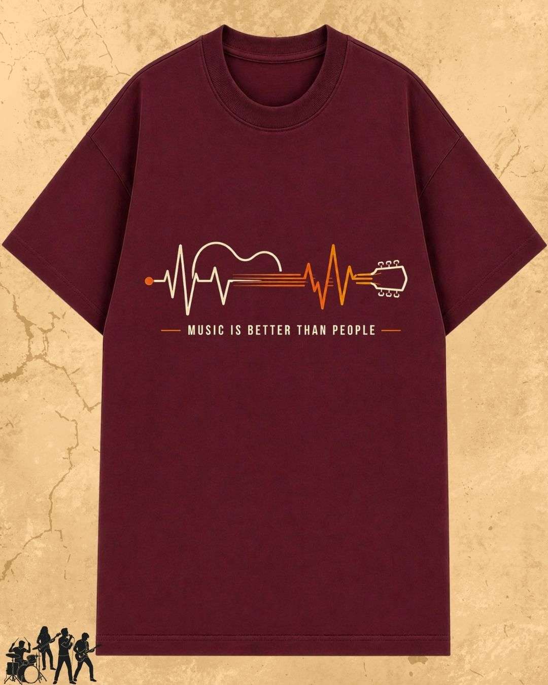 Music Therapy Cotton T-Shirt Billien LLC 