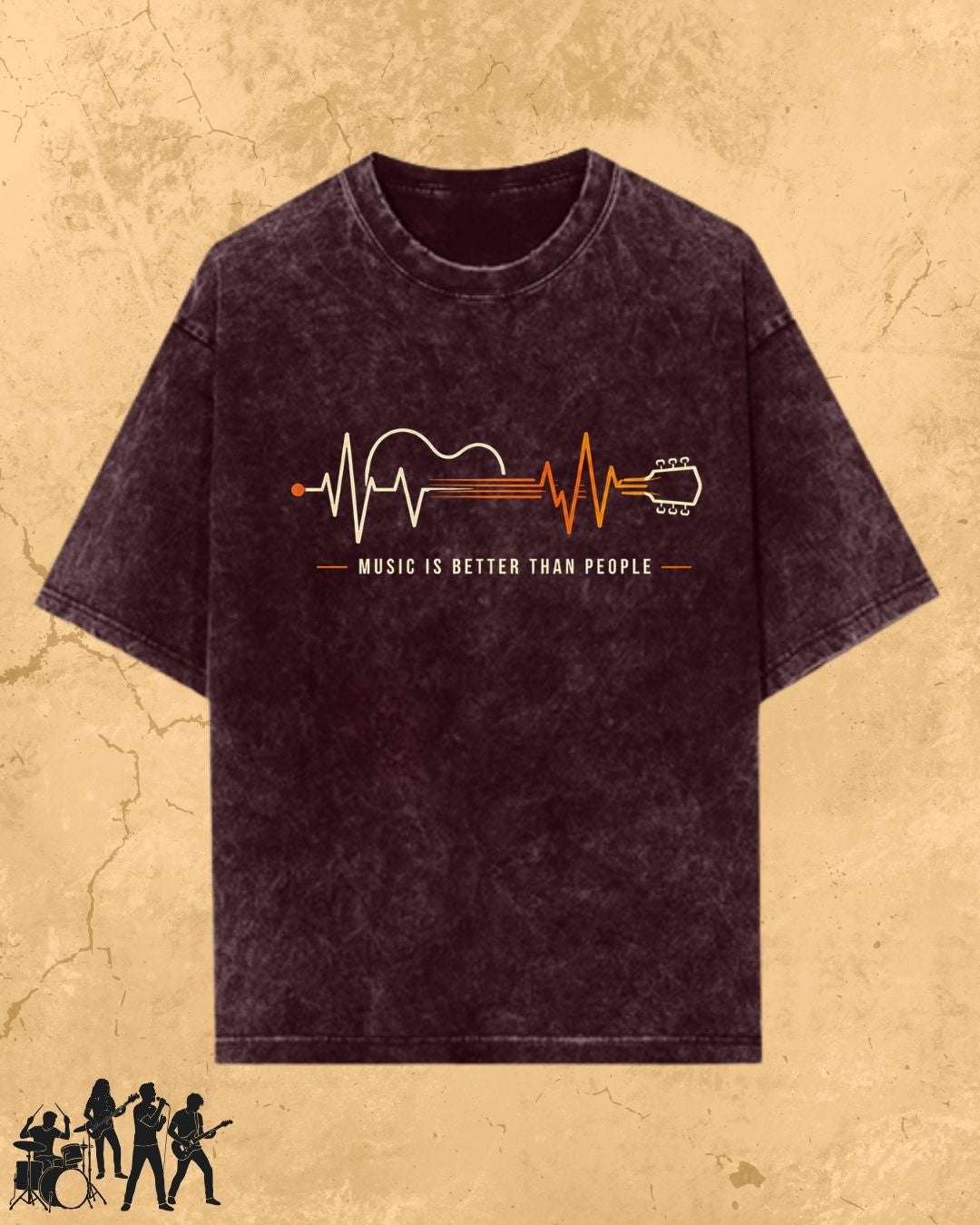 Music Therapy Cotton T-Shirt Billien LLC 