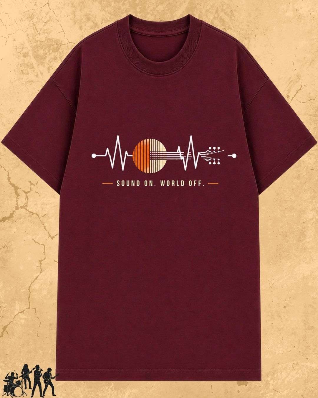 Music Therapy Cotton T-Shirt Billien LLC 