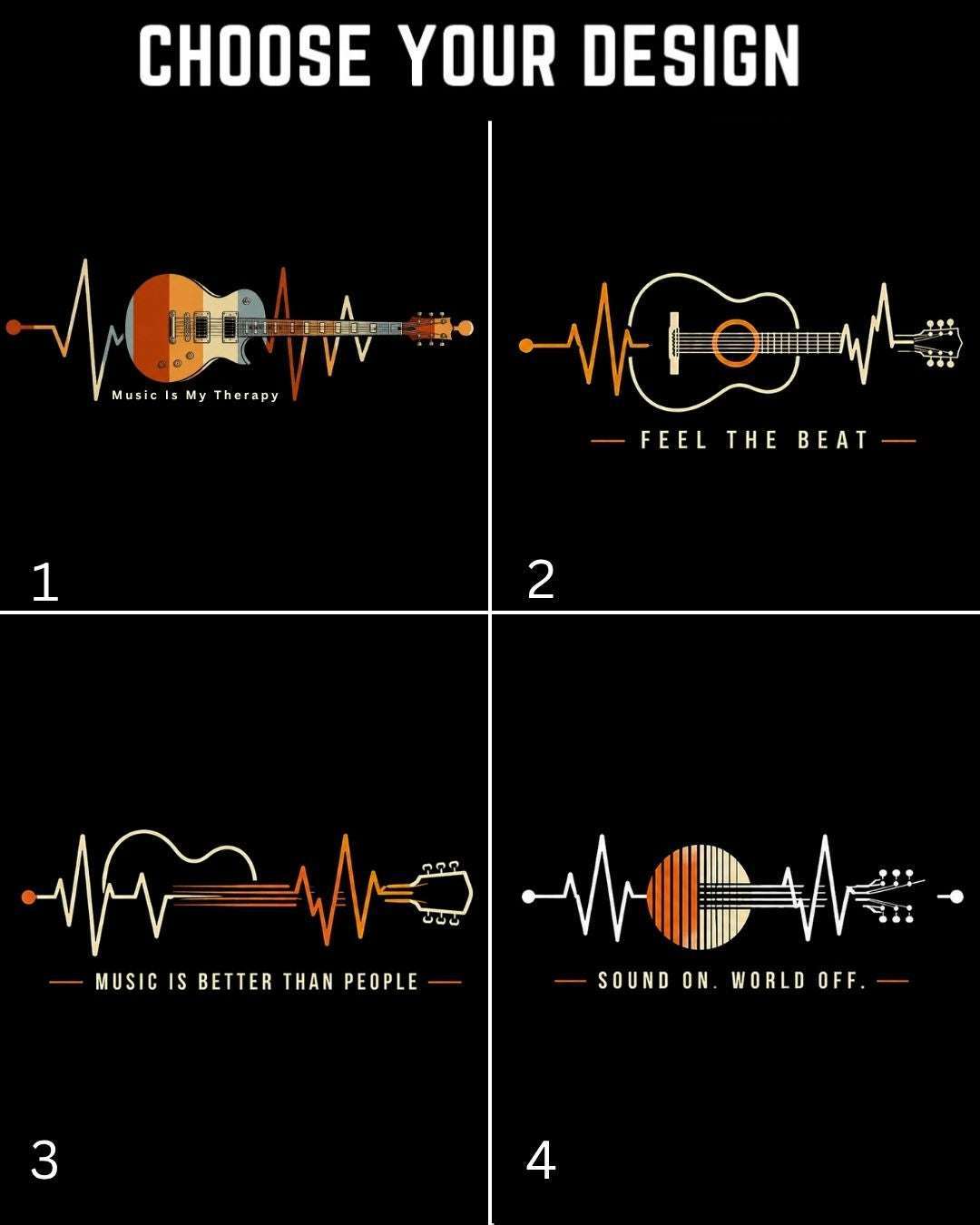 Music Therapy Cotton T-Shirt Billien LLC 