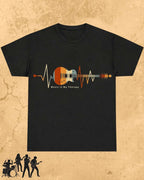 Music Therapy Cotton T-Shirt Billien LLC 
