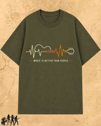 Music Therapy Cotton T-Shirt Billien LLC 