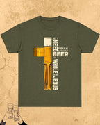 Mythic Beer Warrior Cotton T-Shirt Billien LLC 