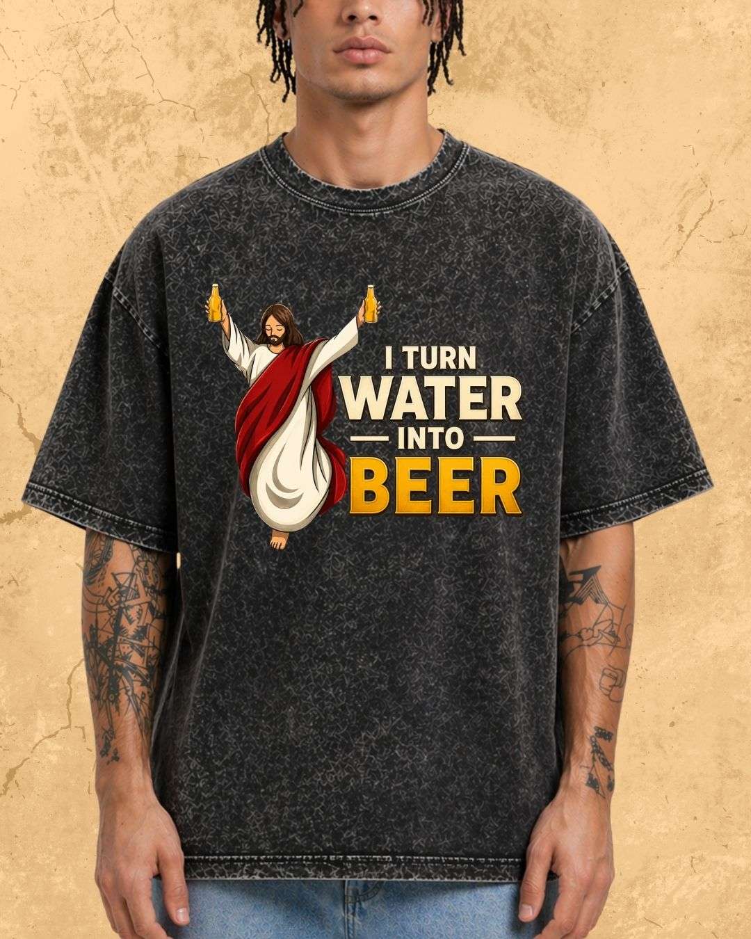 Mythic Beer Warrior Cotton T-Shirt Billien LLC 