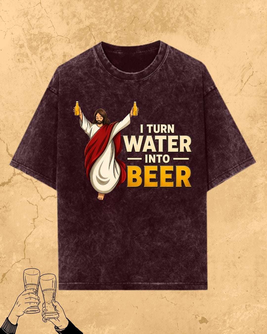 Mythic Beer Warrior Cotton T-Shirt Billien LLC 