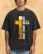 Mythic Beer Warrior Cotton T-Shirt Billien LLC 