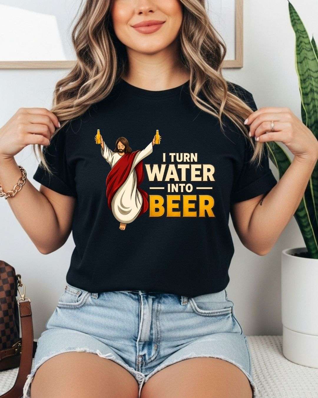 Mythic Beer Warrior Cotton T-Shirt Billien LLC 