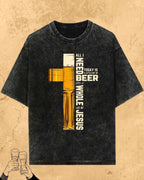 Mythic Beer Warrior Cotton T-Shirt Billien LLC 