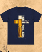 Mythic Beer Warrior Cotton T-Shirt Swiftsoul