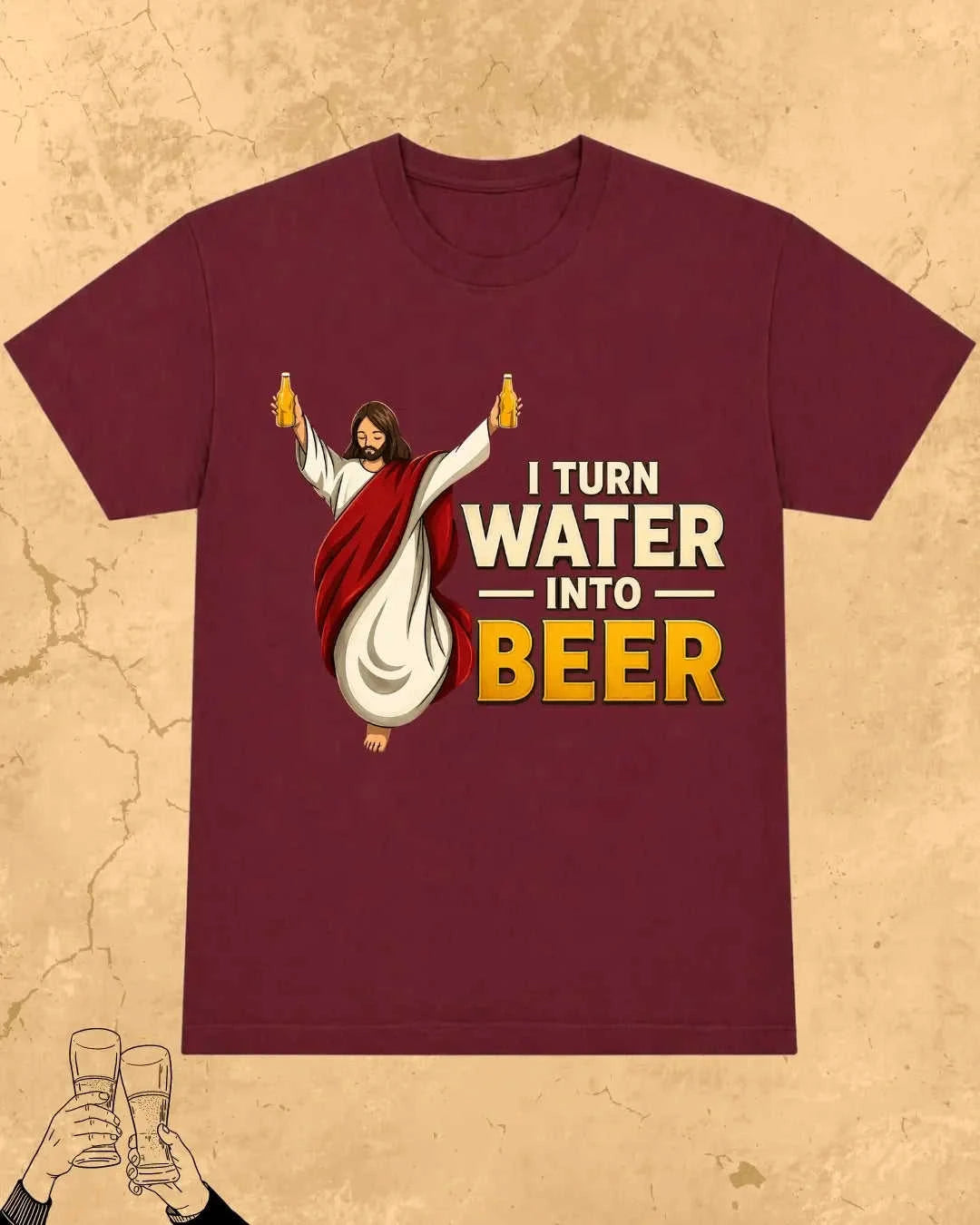 Mythic Beer Warrior Cotton T-Shirt Swiftsoul