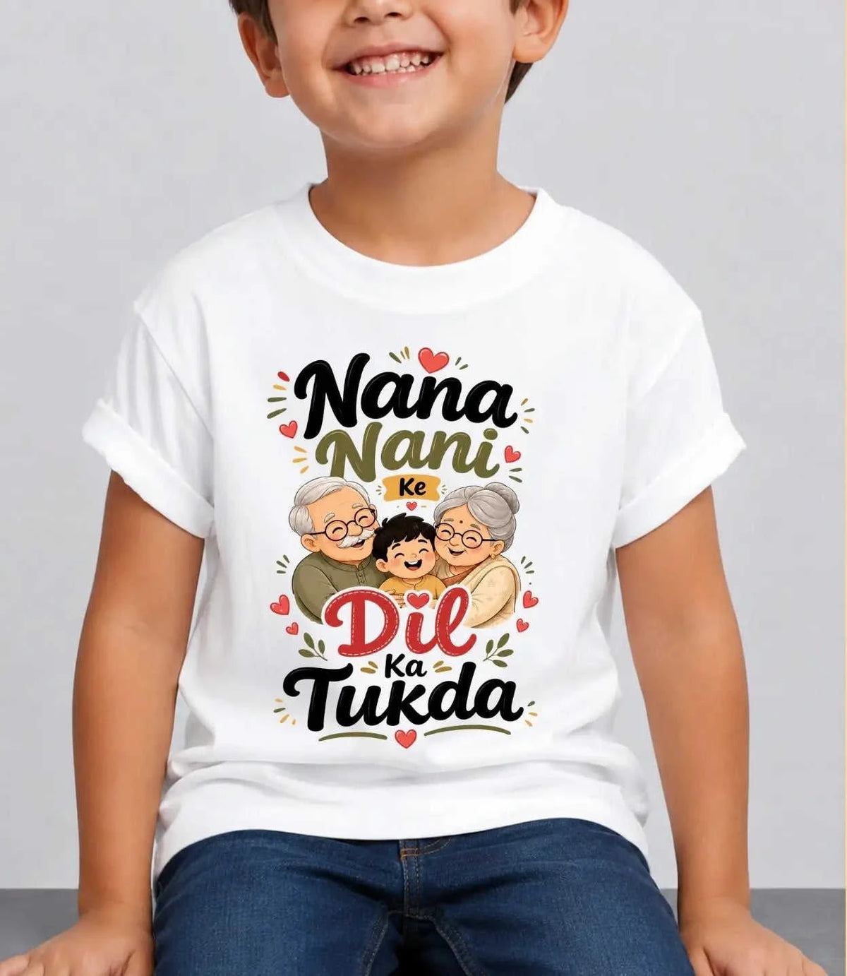 Nana & Nani's Cute  Kid Cotton Tee Swiftsoul