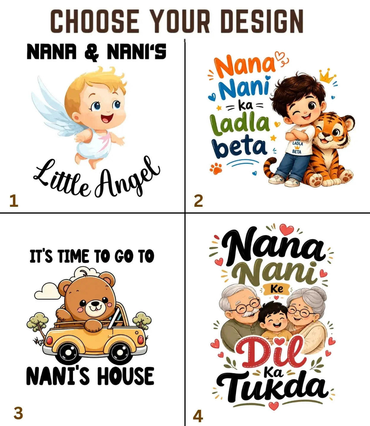 Nana & Nani's Cutie Pie Kid Co-ord Set Swiftsoul