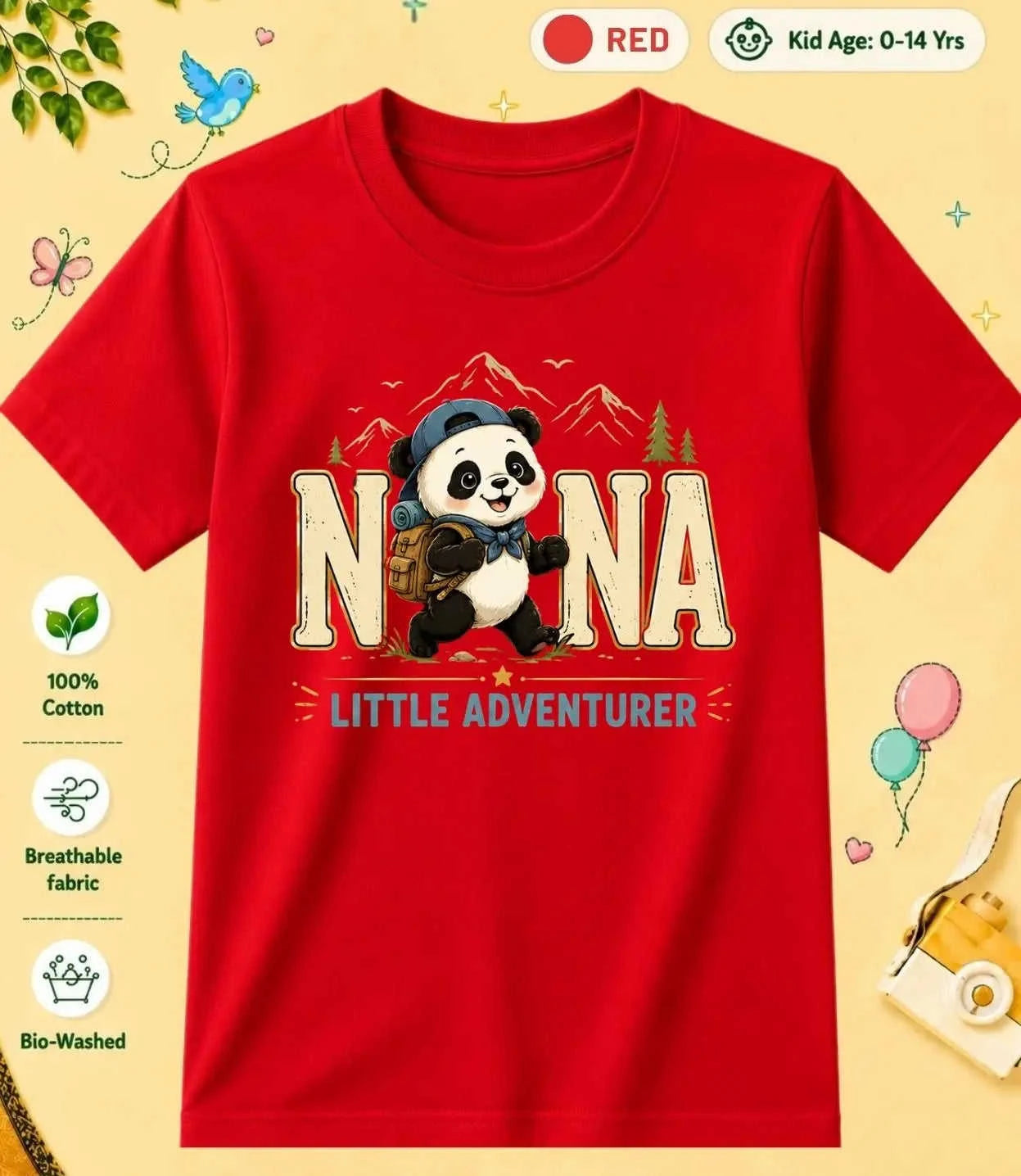 Nana & Nani's Favorite Kid Cotton Tee Swiftsoul