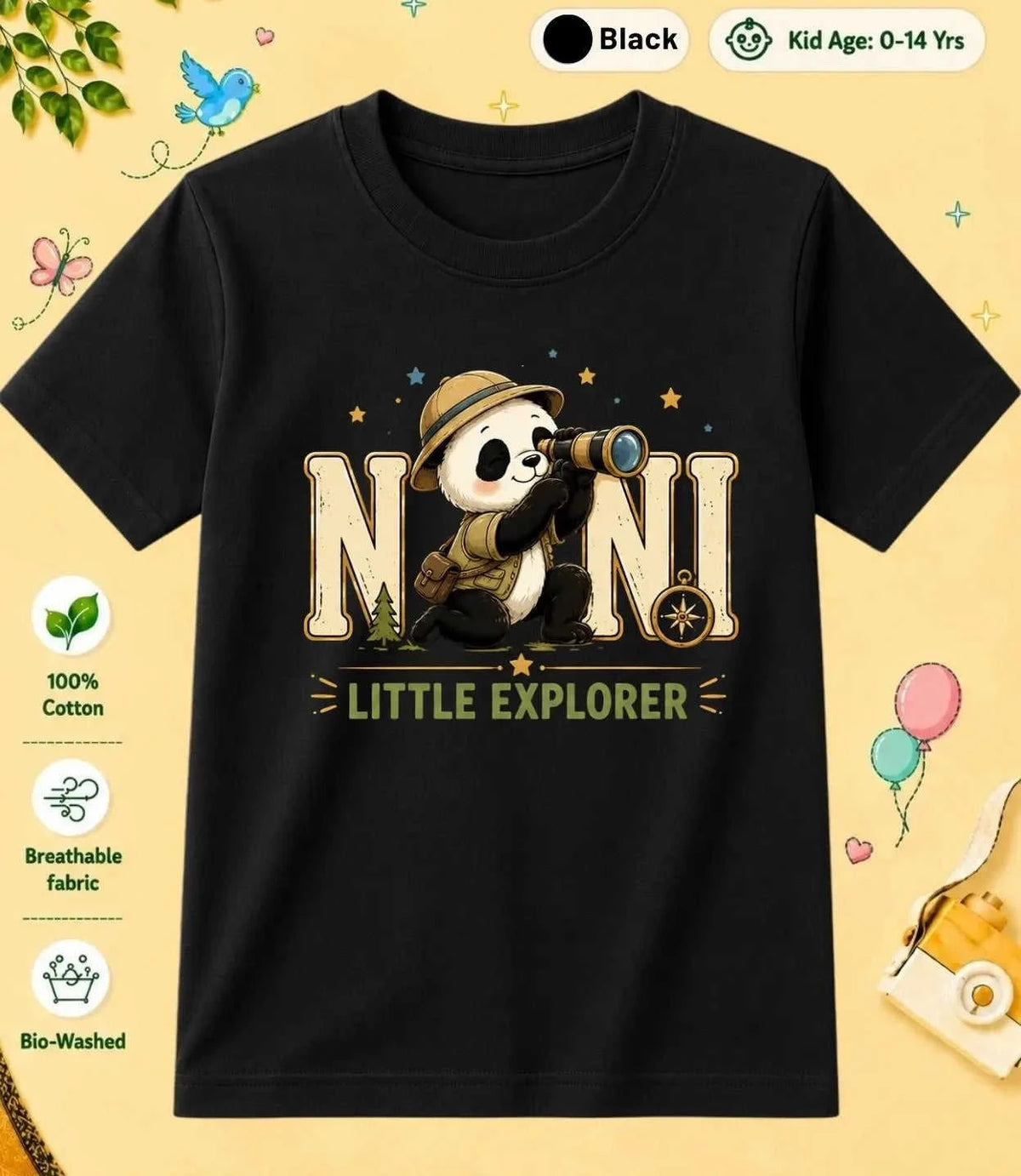 Nana & Nani's Favorite Kid Cotton Tee Swiftsoul