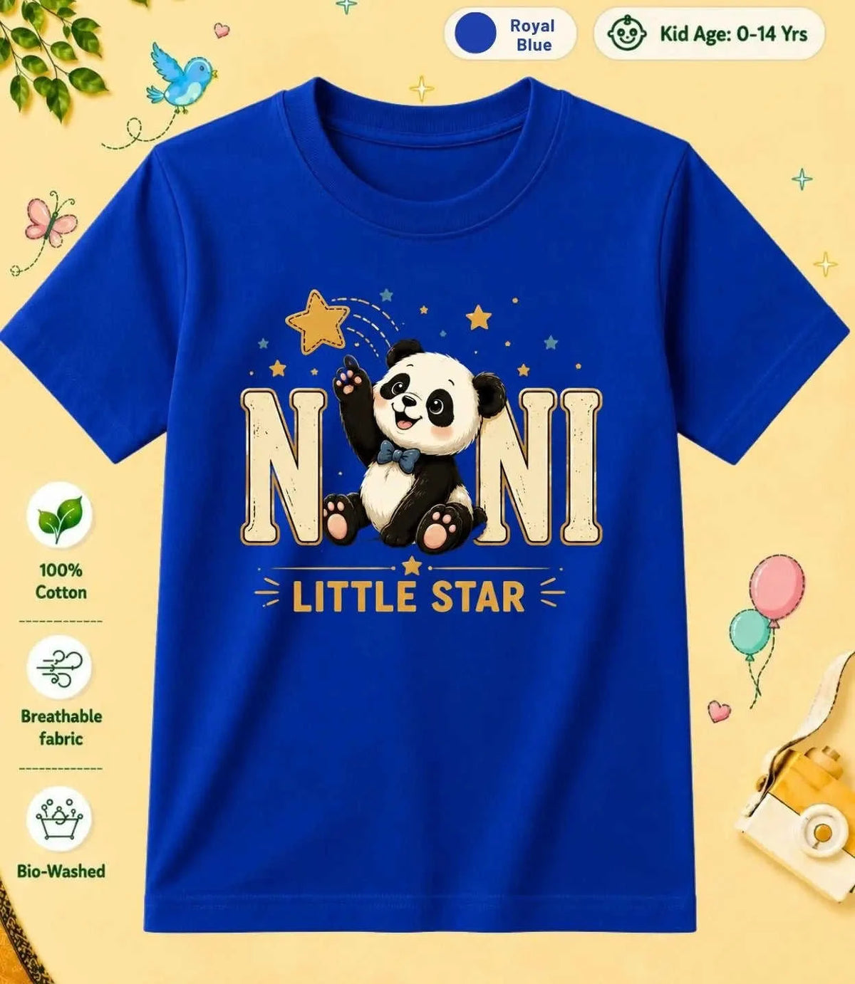 Nana & Nani's Favorite Kid Cotton Tee Swiftsoul