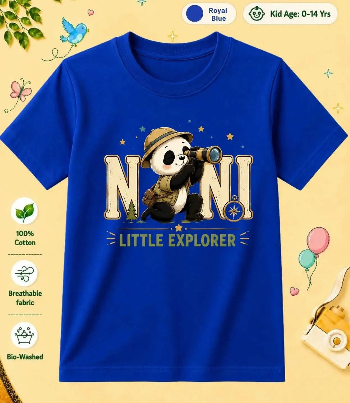 Nana & Nani's Favorite Kid Cotton Tee Swiftsoul